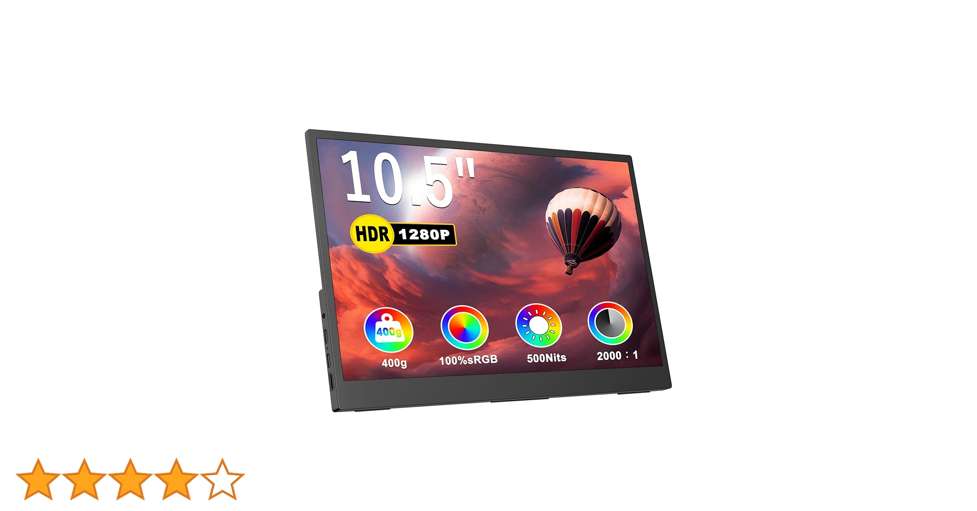 Amazon.co.jp: モバイルモニター 10.5インチ (1920*1280) 解像度 3:2